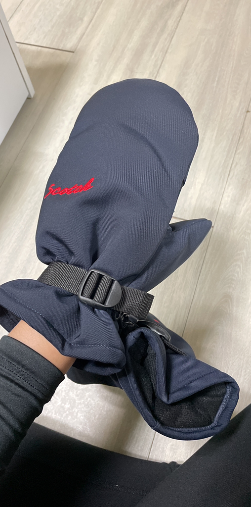 스카치 동계골프 벙어리장갑 양손착용