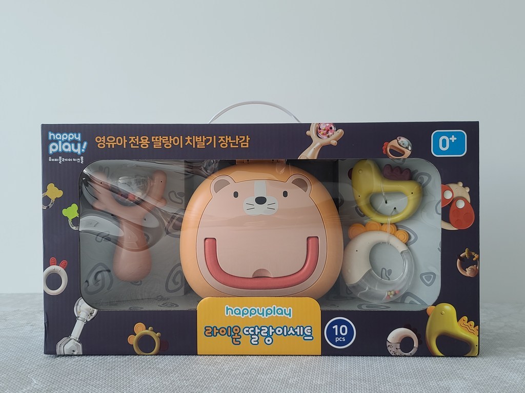 해피플레이 해피 라이온 딸랑이