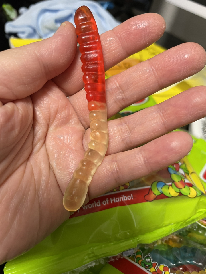 하리보 웜즈 츄잉젤리