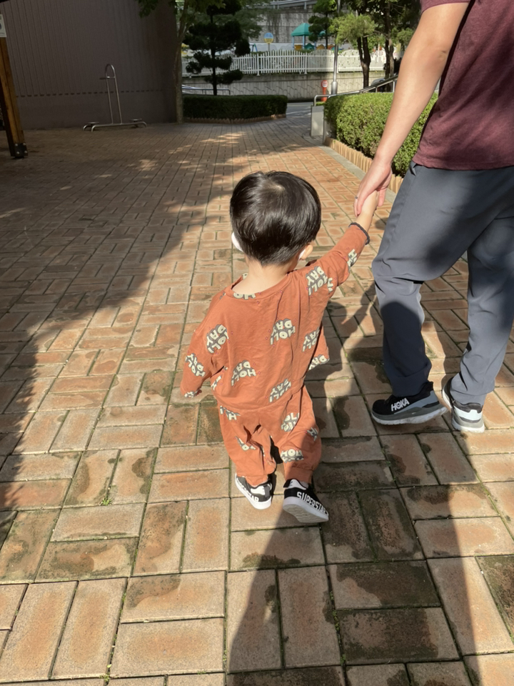 아동용 원데이 상하 바지