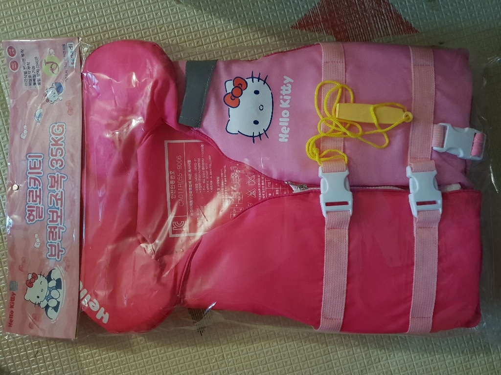 사나디 아동용 헬로키티 수영 보조복