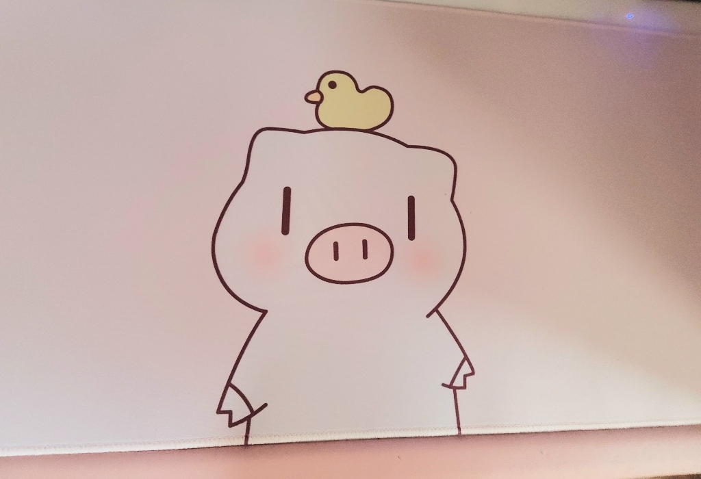 알럽컴 큐티 피그 마우스 장패드 3008003