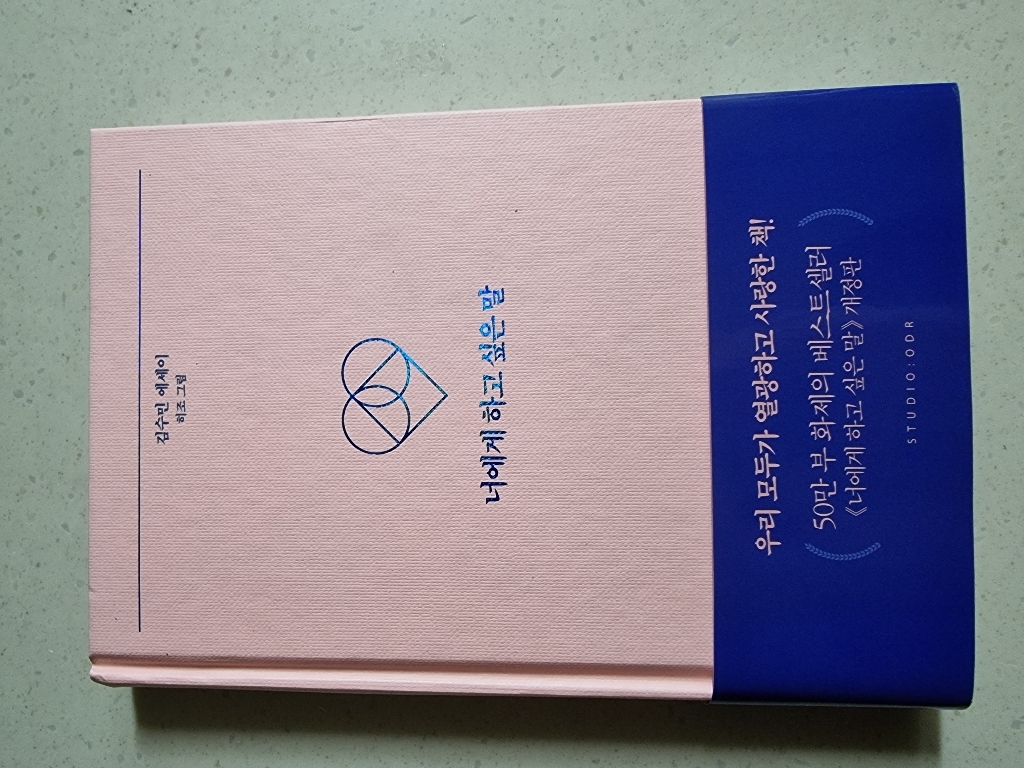 너에게 하고 싶은 말:김수민 에세이