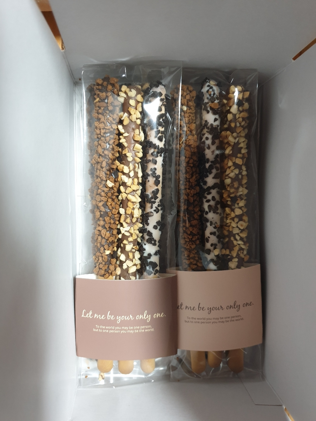 상상앤드 스윗포텐 빼빼로 초콜릿 막대과자 만들기 DIY