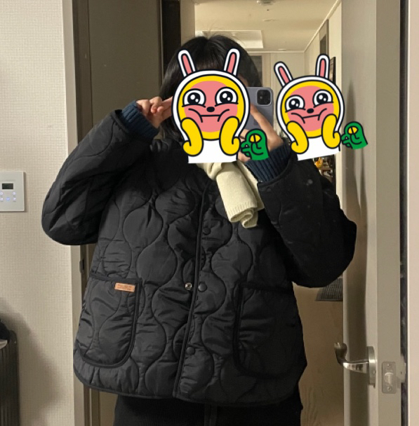 에베쏘 여성용 빅사이즈 임부복 숏 패딩 항아리 퀼팅 점퍼 4175