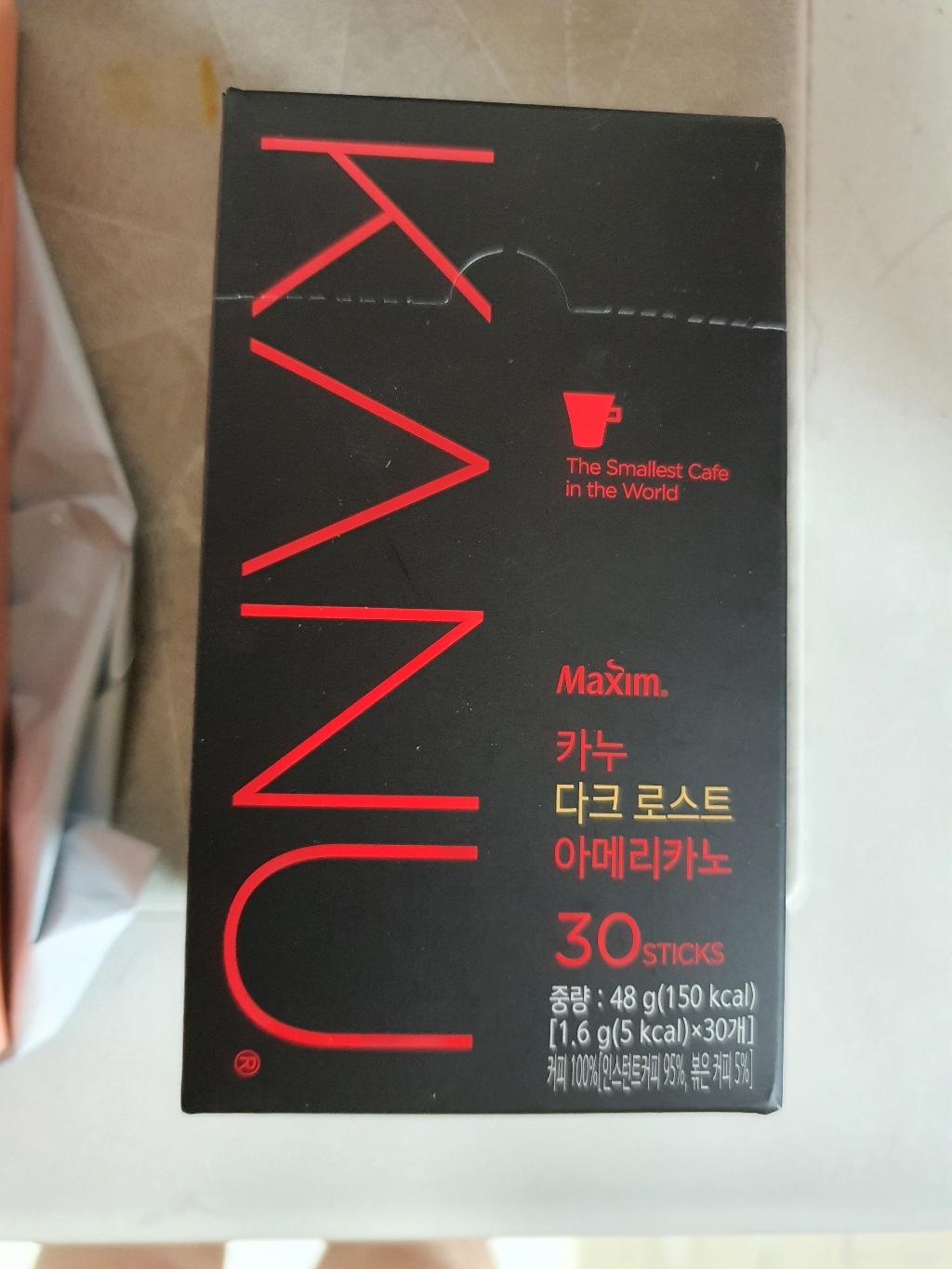 카누 다크로스트 아메리카노 원두커피믹스