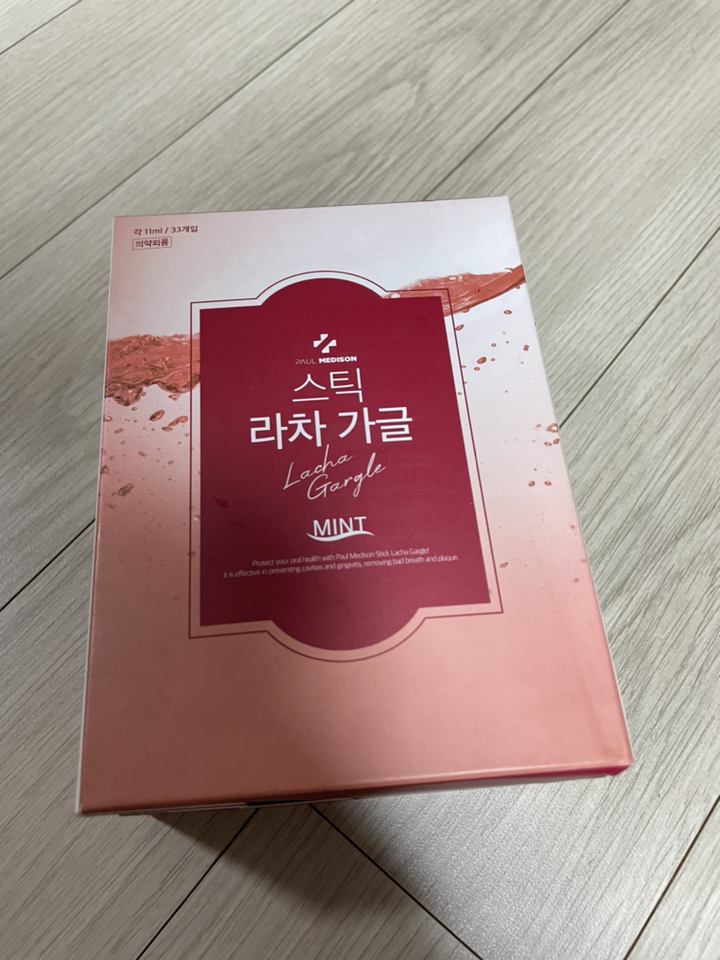 폴메디슨 구취제거 스틱 라차 가글 민트향