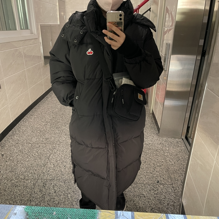 키르시 CHERRY LONG PADDING KA 리뷰후기