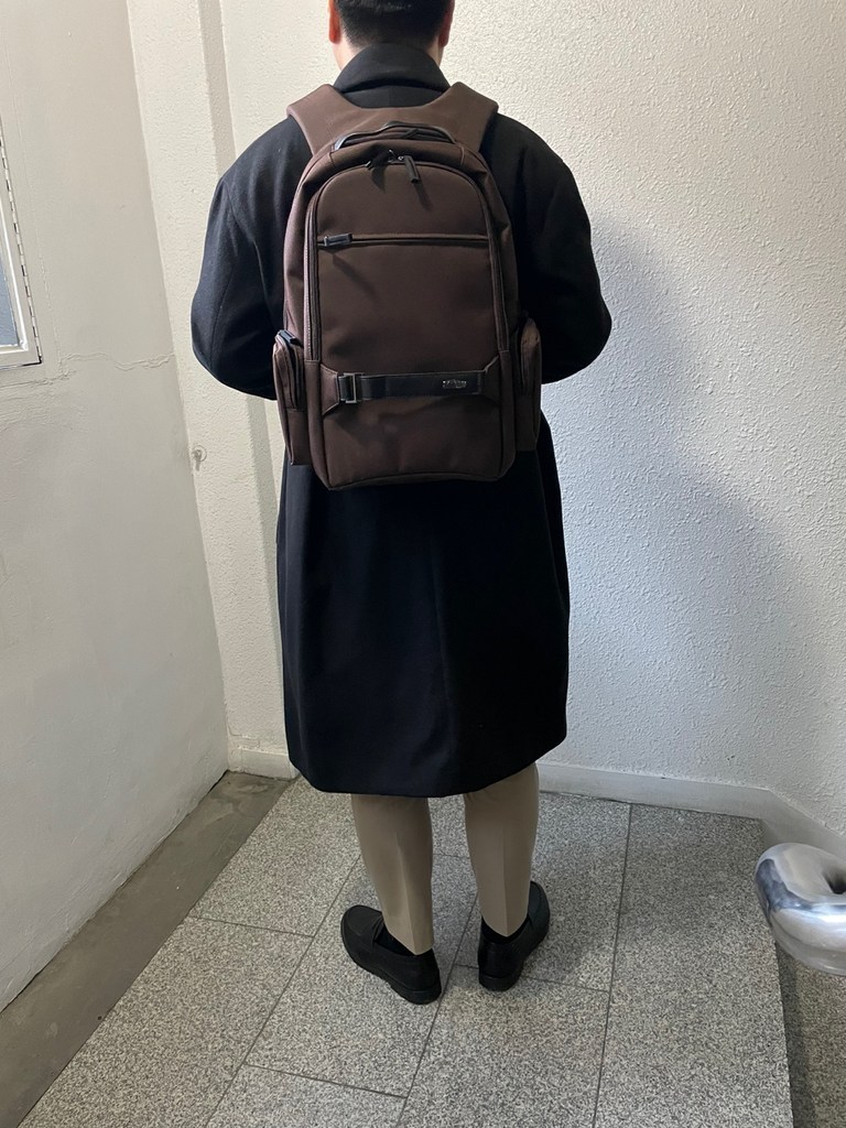 엠케이스 보스톤 백 가죽 직장인 노트북 가방 B02