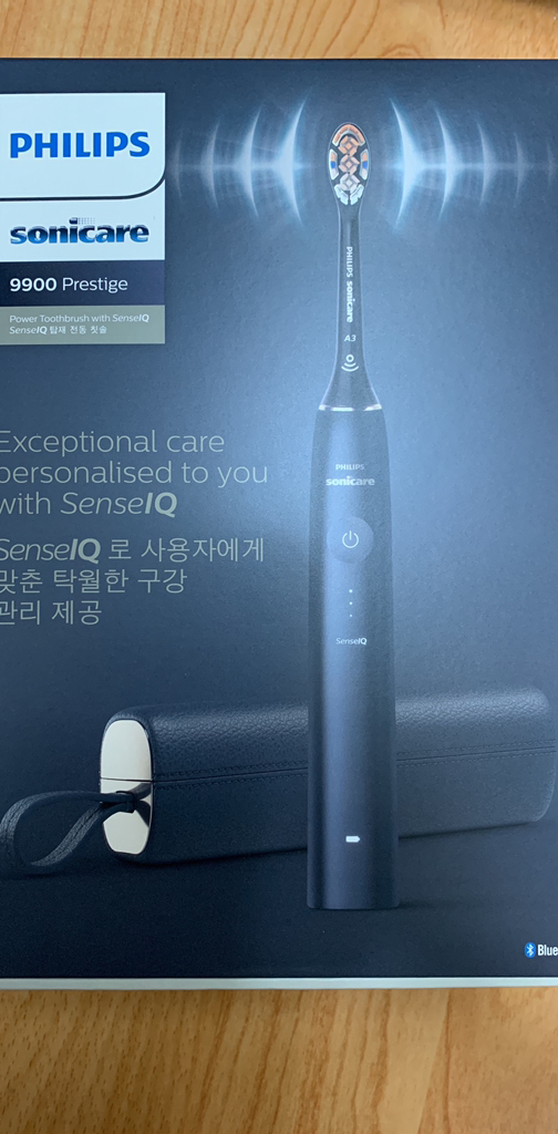 필립스 소닉케어 9900 프레스티지 전동칫솔 샴페인