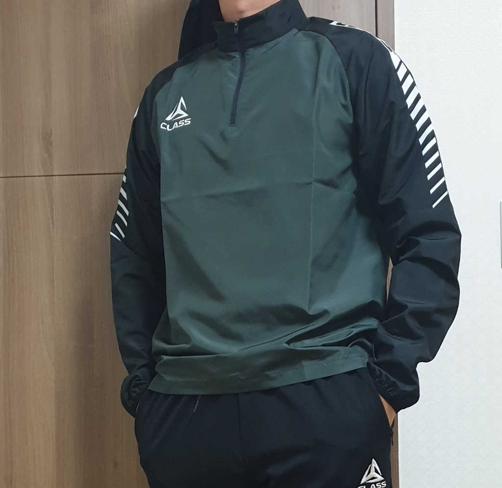 남자 방수 아비드 축구 농구 등산 그레이 바람막이 자켓 상의