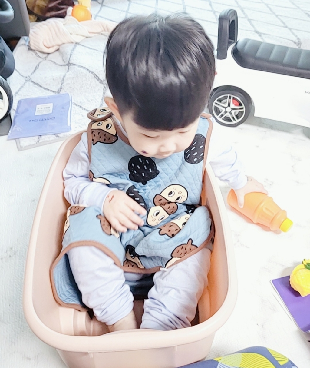 메이키즈 아동용 토리야 오가닉 수면조끼