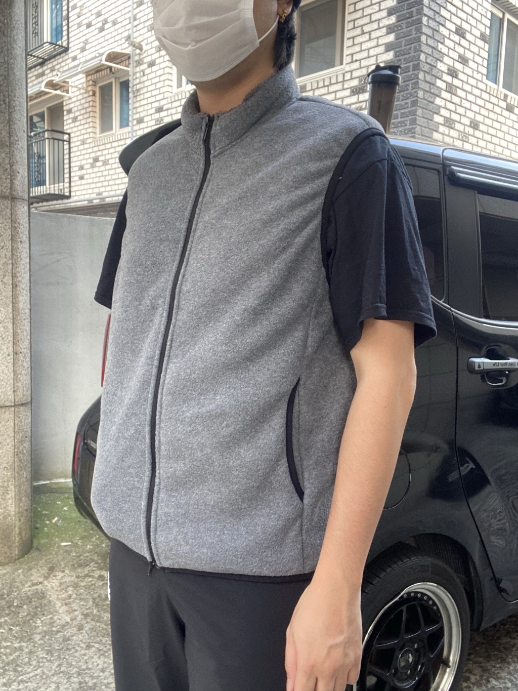 콘피아르 양털기모 플리스 베스트 TC1706