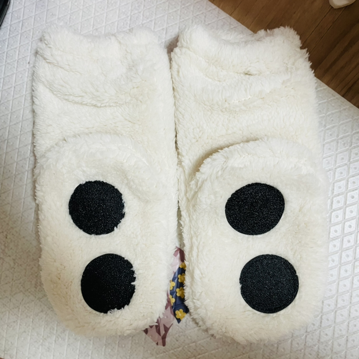 아기 곰발 곰발워머 발토시 덧신 곰신발 방한용품