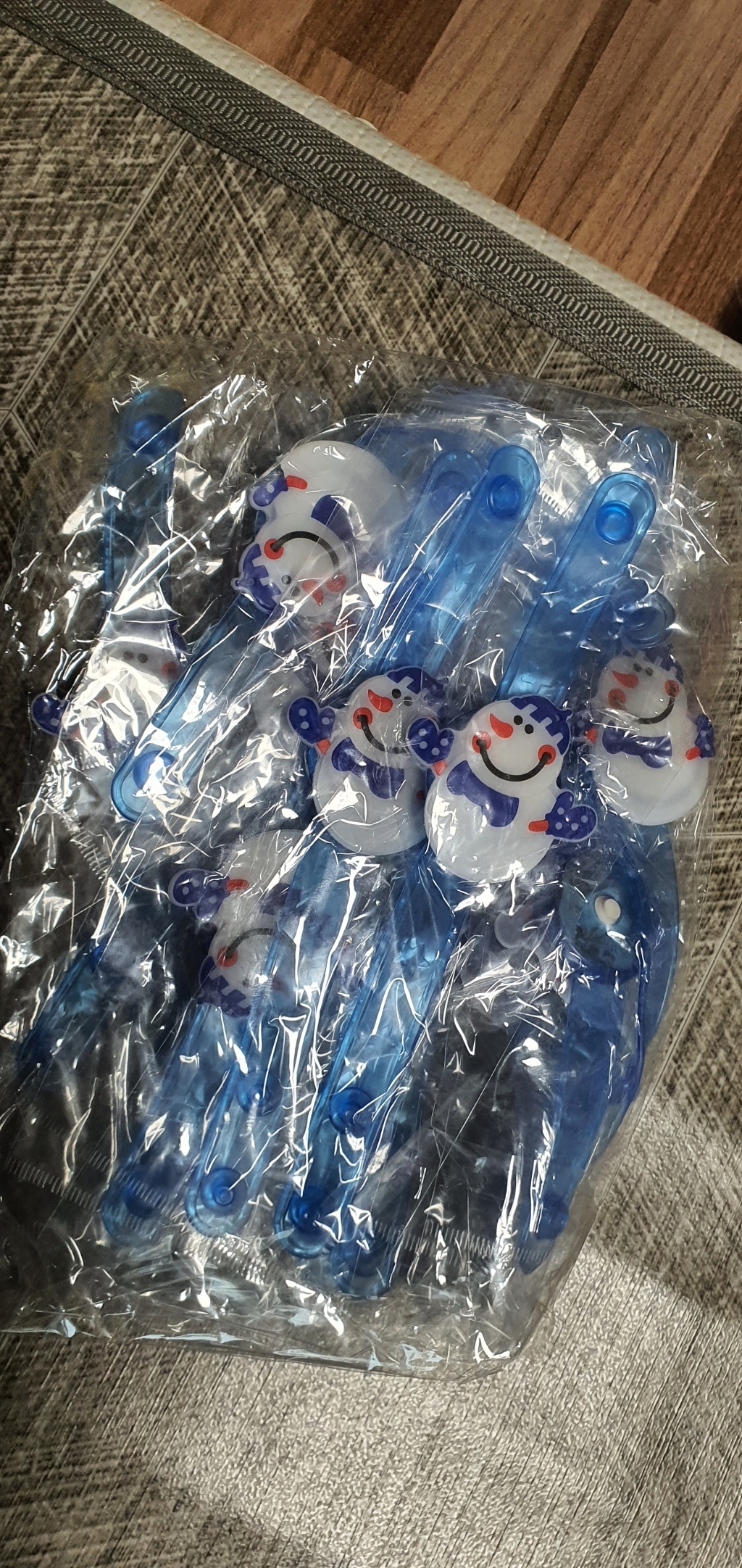 파티해 ED점등 눈사람팔찌