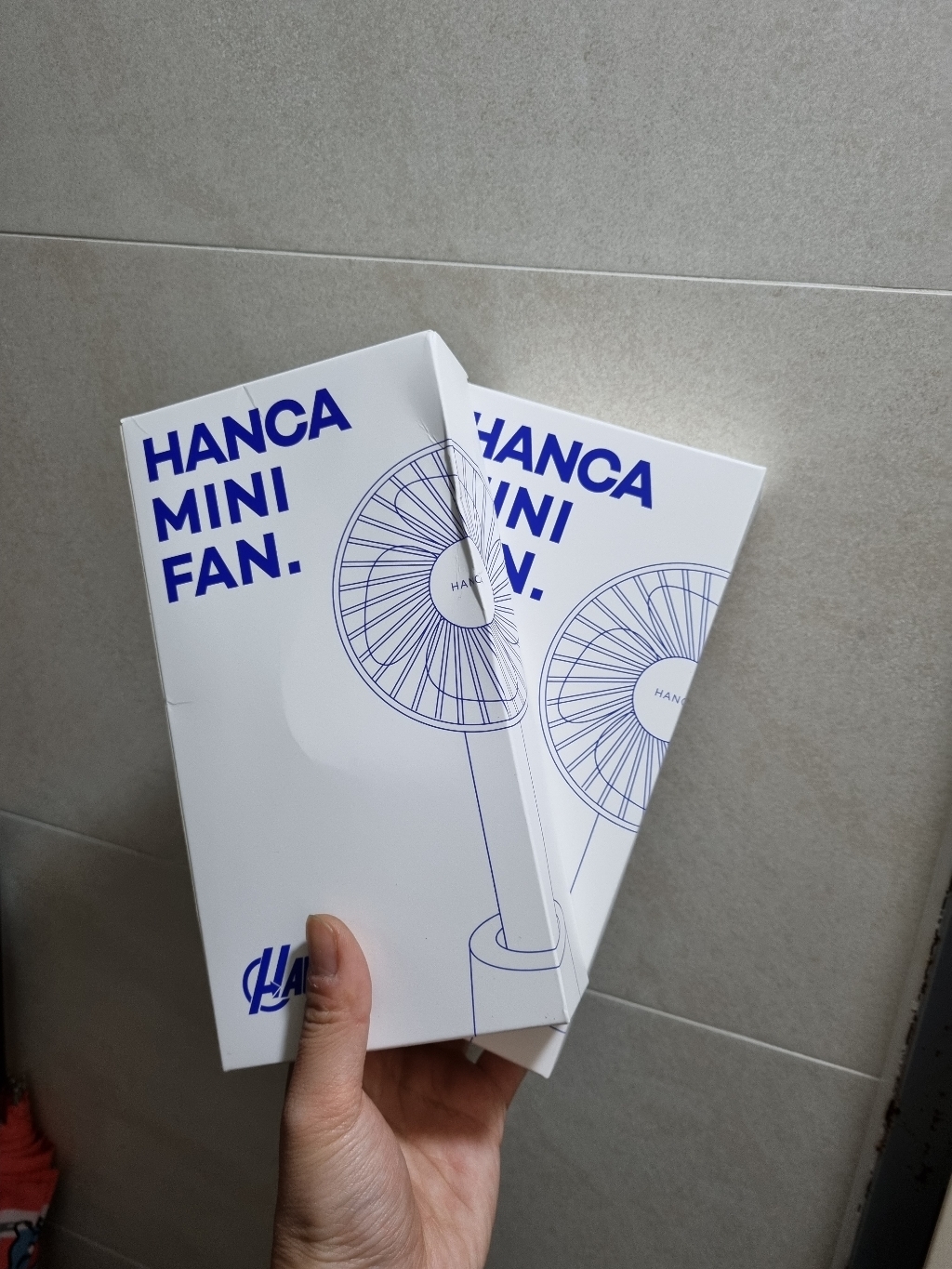 뉴픽 미니 휴대용 손선풍기 리뷰후기