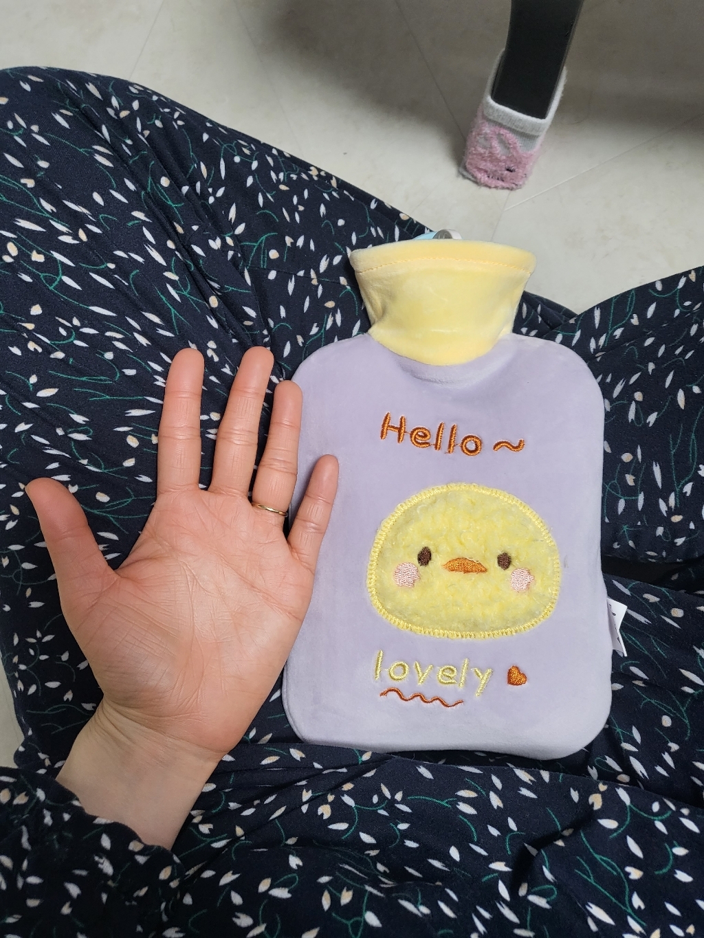홈데코레 보온 물주머니 찜질 보온주머니 보온