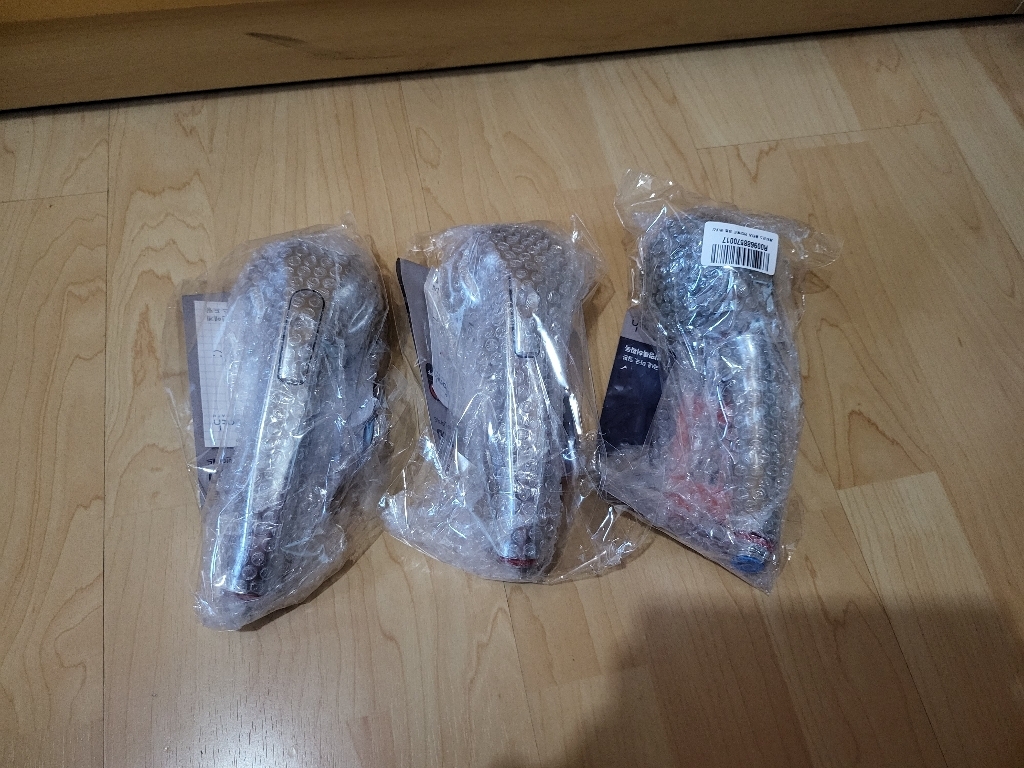 제일바스 원터치 안마헤드 크롬 국내산