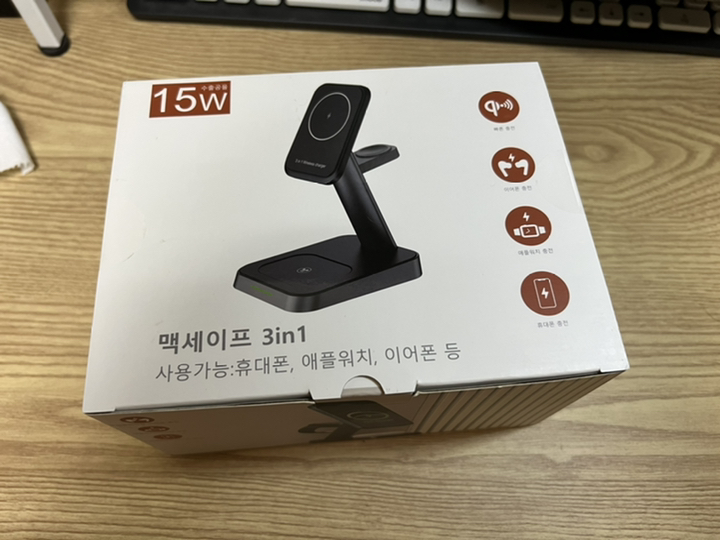 ankiw 맨큐 애플 삼성 무선충전기
