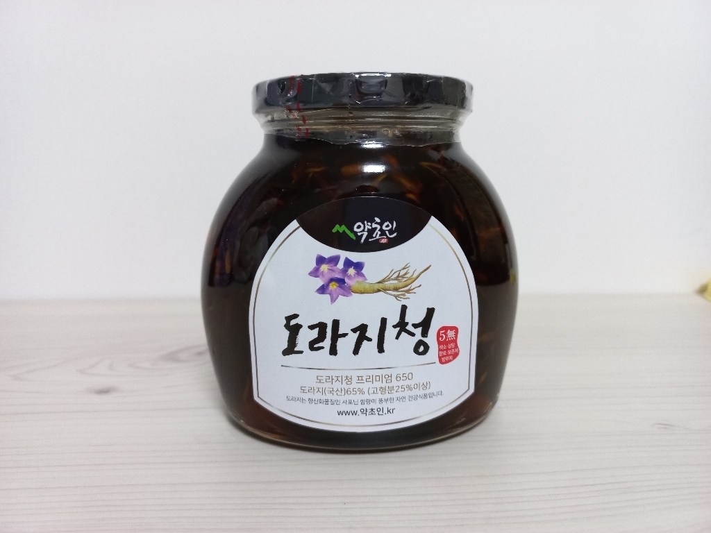 약초인 순수 도라지청