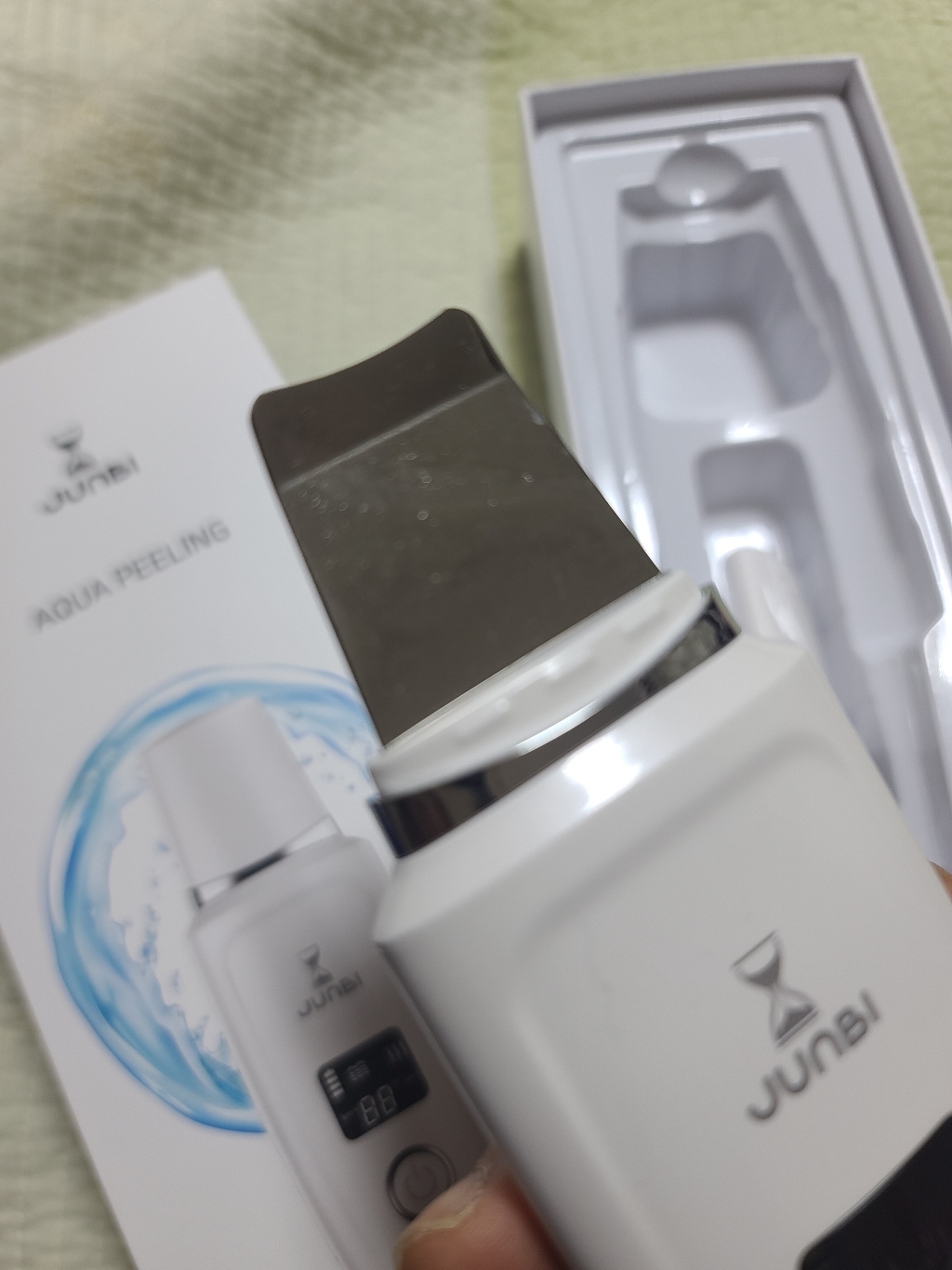 준비 갈바닉 워터 아쿠아 필링기