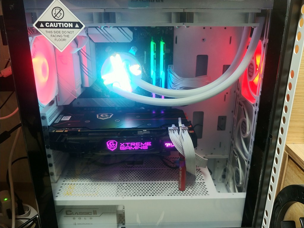 마이크로닉스 CASSIC 2 1050W US OD 230V EU 풀모듈러 화이트