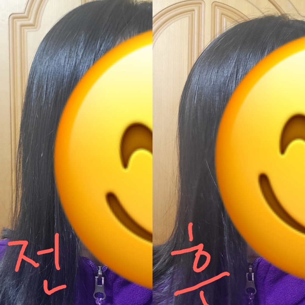 여성 헤어뽕 똑딱이 부분가발
