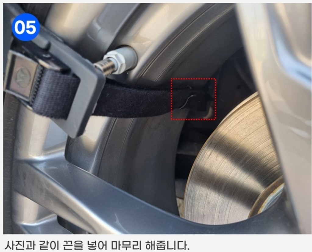달리면 조여주는 자동 우레탄 스노우체인 자동차스노우체인 오토바이 스노우체인