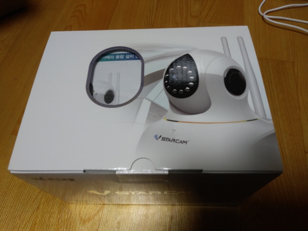 브이스타캠 듀얼안테나 가정용 홈CCTV 300만화소