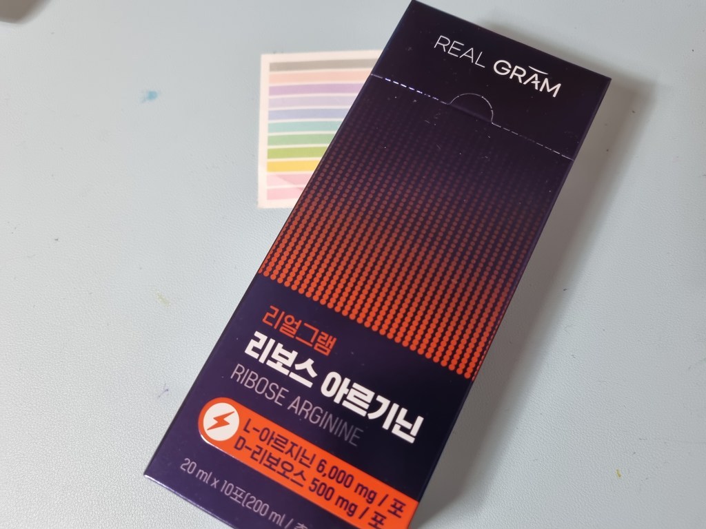 리얼그램 리보스 아르기닌 6000 고함량