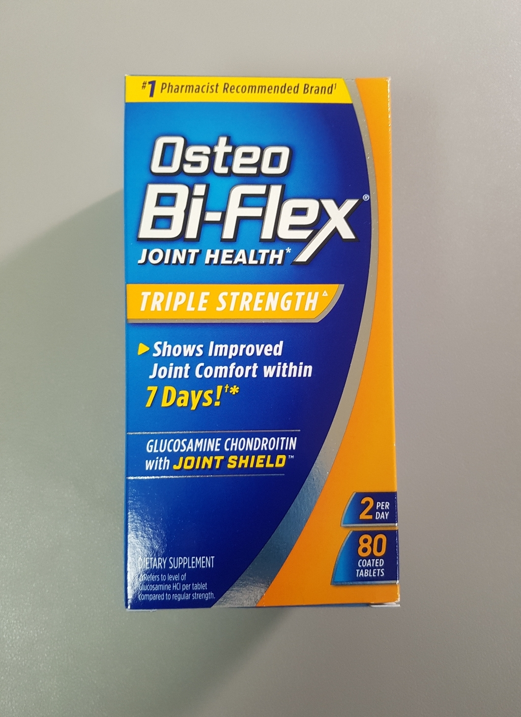오스테오바이플렉스 조인트 헬스 트리플 스트랭스 코티드 타블렛 리뷰 후기