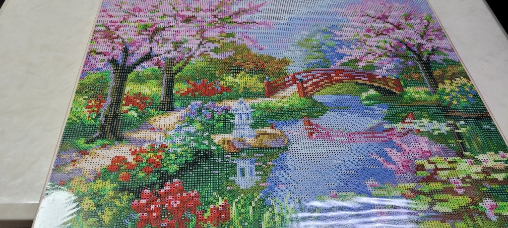 아이러브페인팅 DIY 보석십자수 캔버스형 풍경 4050