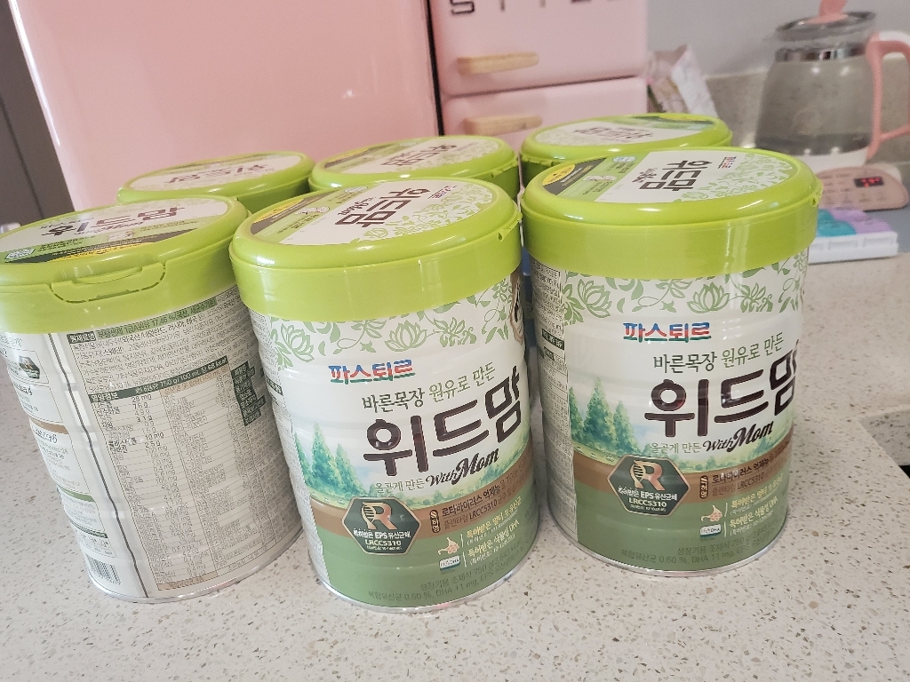 위드맘 무항생제 원유 분유 3단계