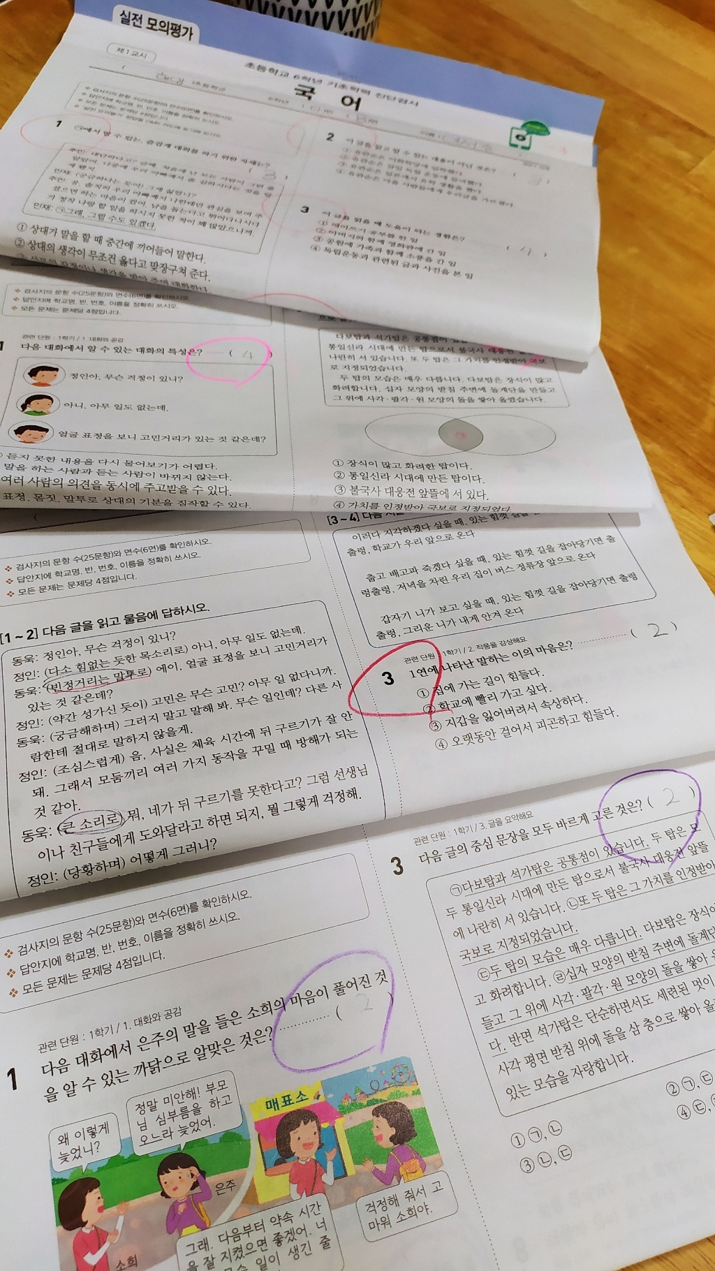 해법 기초학력 진단평가 문제집 6학년