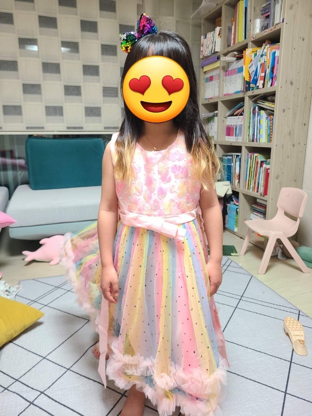 앤젤아이 하트샤베트 드레스