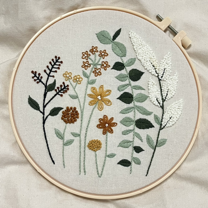 블루선 DIY 유럽자수 가을