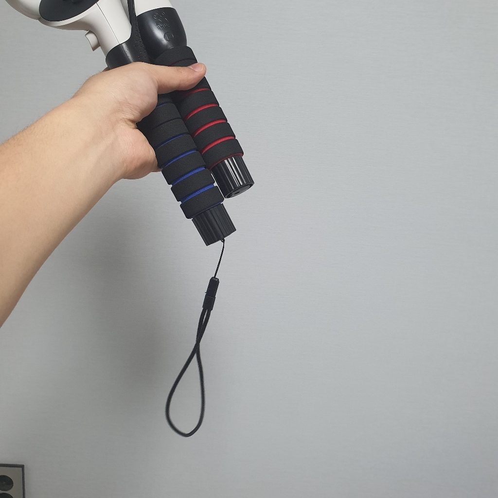 오큘러스 퀘스트2 AVR 비트세이버 원핸드 투핸드 광선검 그립 컨트러 악세서리