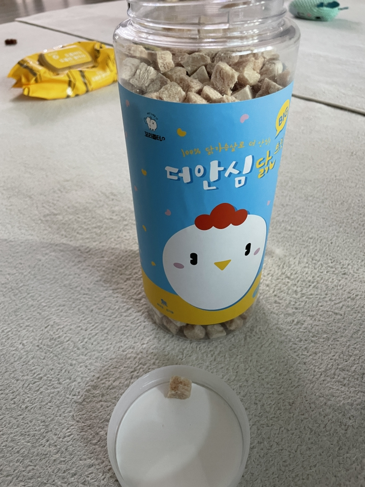 에코펫위드 강아지 간식 대용량 동결건조 치킨트릿 강아지트릿