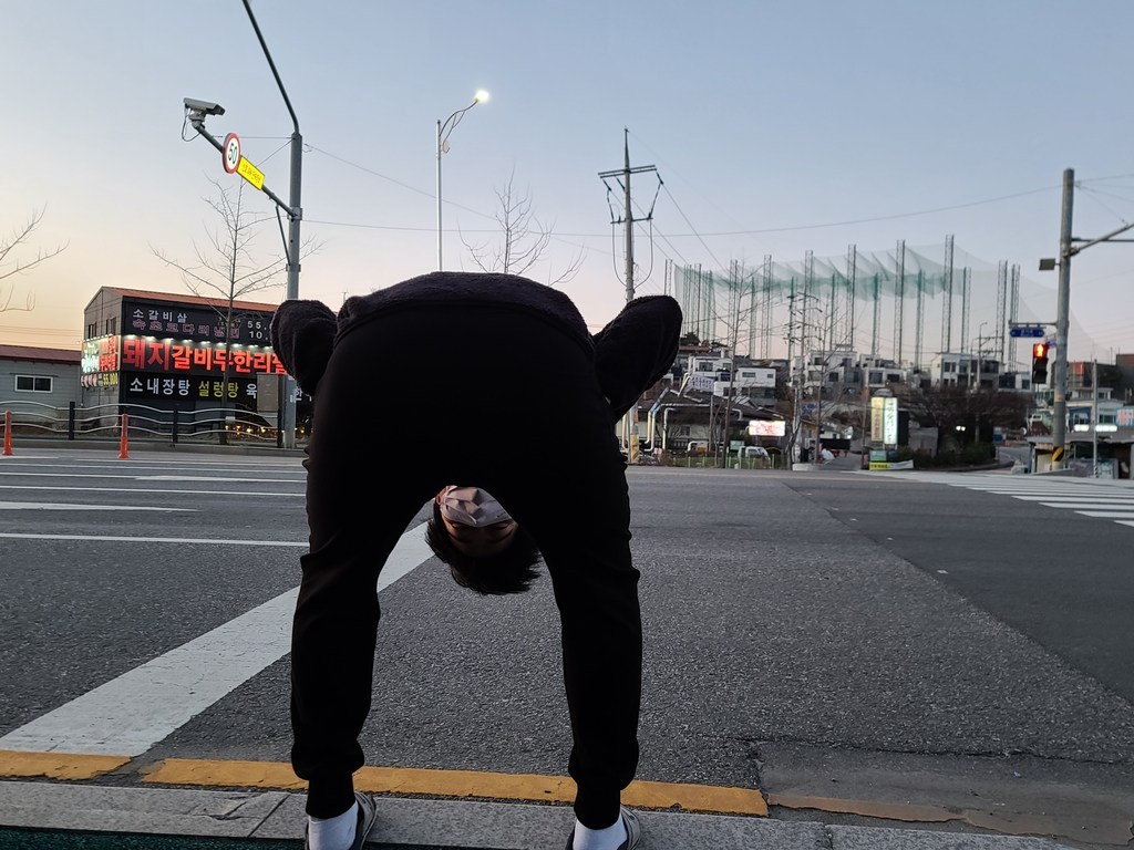 더베이직샵 남녀공용 소프트터치 스트레치 무지 조거 트레이닝 바지