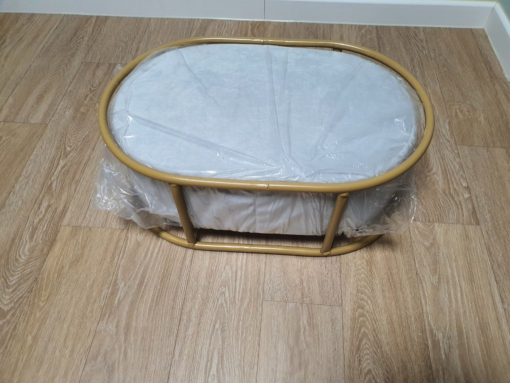 맛있는마켓 북유럽 스타일 벨벳 소파 스툴 라운드