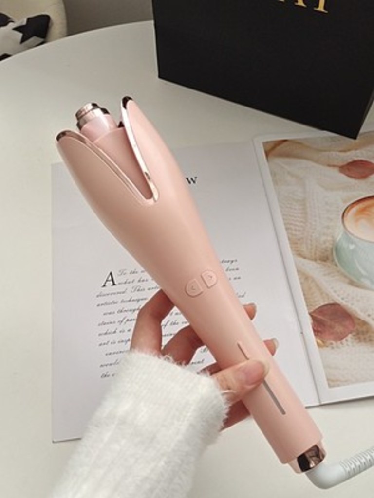 SHE-U봉고데기 자동 회전 고데기 온도조절