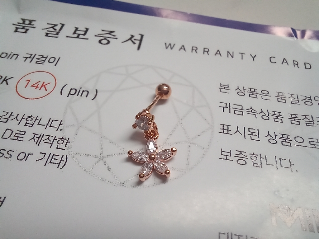 미니아트 14K 골드핀 피어싱 베스트 디자인 모음