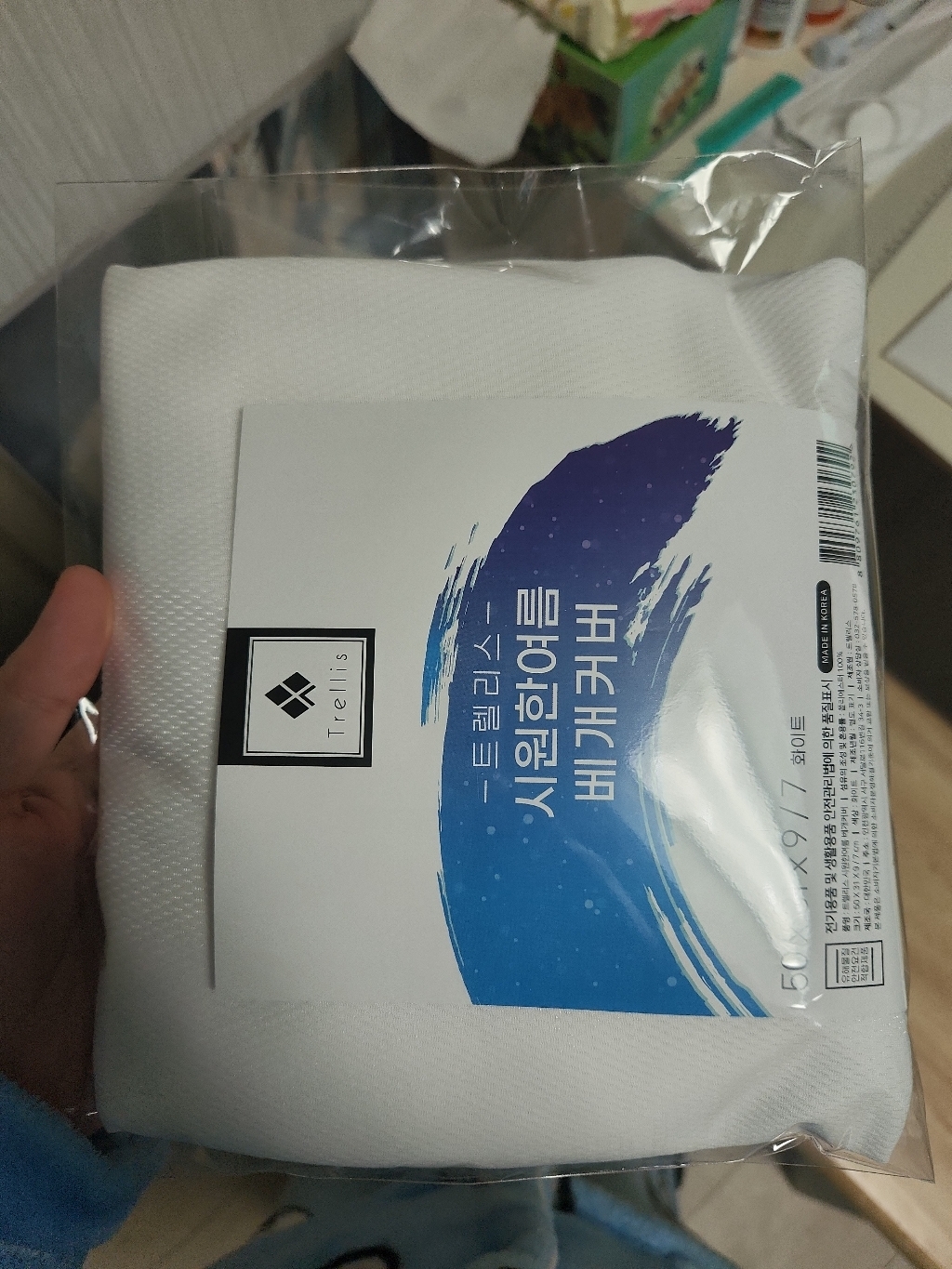 트렐리스 시원한여름 베개커버 템퍼형환 오리지날 밀레니엄 메모리폼