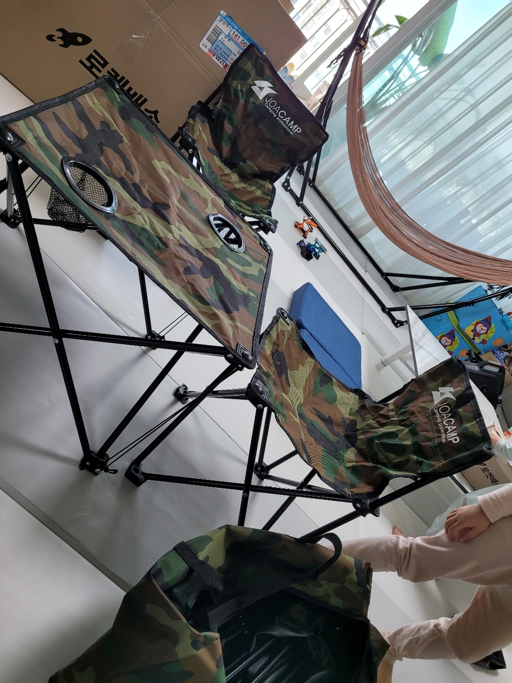 조아캠프 스마트 6종 의자 테이블