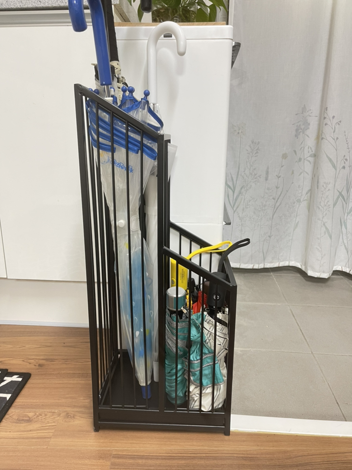 KIRIEN 철제 2단 우산꽂이