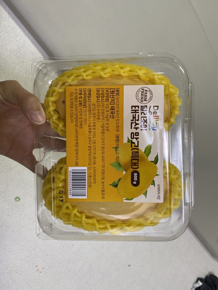 딜리조이 태국 망고 2입