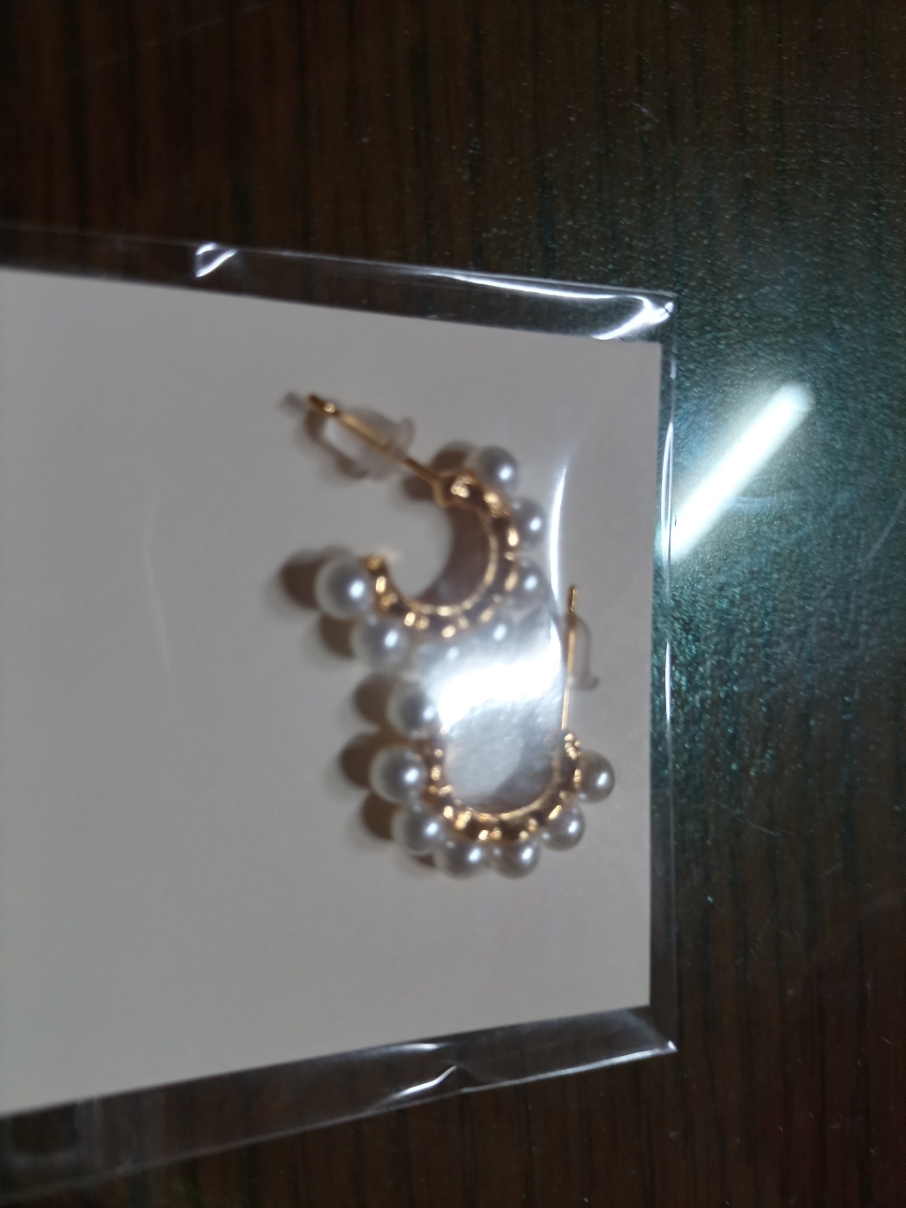 OODN 14k 글렌 진주촘촘 앤틱 링귀걸이