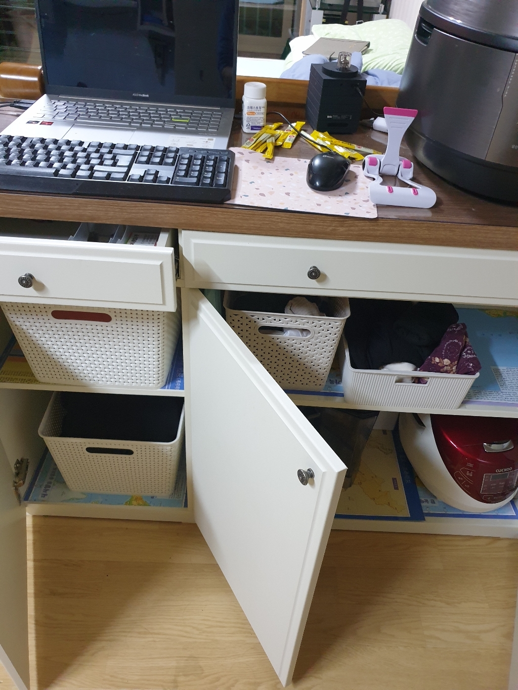 리센트 파스타 부페수납장 조리대/하부장