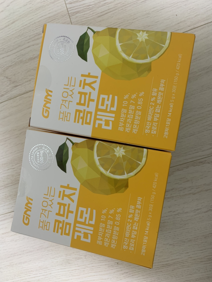 N 품격있는 콤부차 레몬 비타민C 유산균 분말 스틱