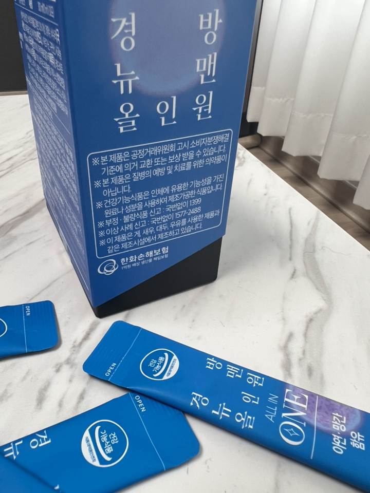 경방 뉴맨 올인원 아르기닌 마카 아연 망간 쇼핑백